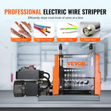 Power & Electrical Supplies: VEVOR Electric Wire Stripping Machine Copper Cable Stripper 1.5-25 mm 60 W
