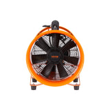 Commercial Cleaning Equipment: VEVOR Portable Ventilator, 304.8mm/12inch Heavy Duty Cylinder Fan with 10m Duct Hose, 367W Strong Shop Exhaust Blower 2574CFM, Industrial Utility Blower for Sucking Dust, Smoke, Smoke Home/Workplace
