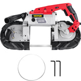 Gardening Tools: VEVOR Variable-Speed 127mm Deep Cut Portable Band Saw 220V 10Amp Motor Handheld