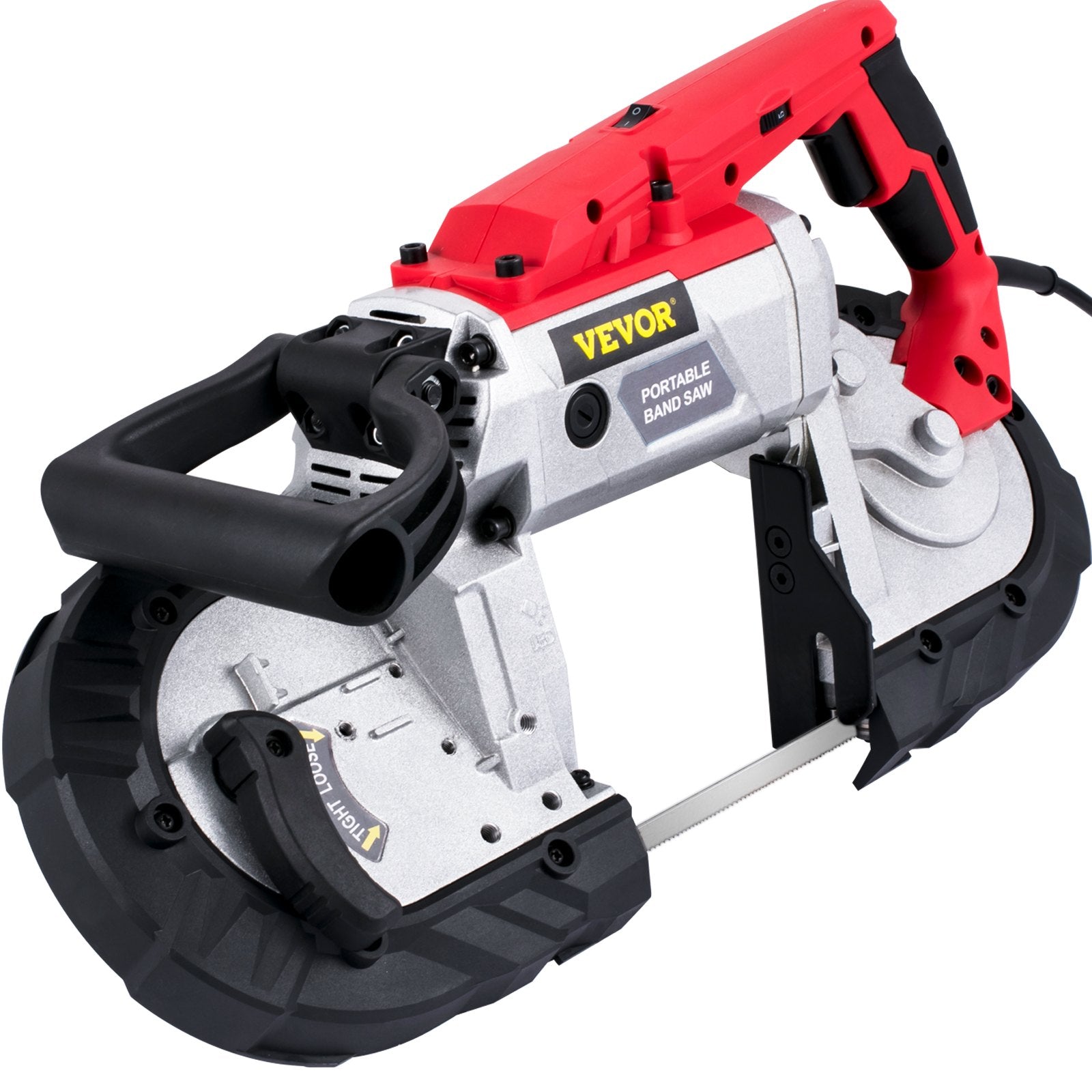 Gardening Tools: VEVOR Variable-Speed 127mm Deep Cut Portable Band Saw 220V 10Amp Motor Handheld