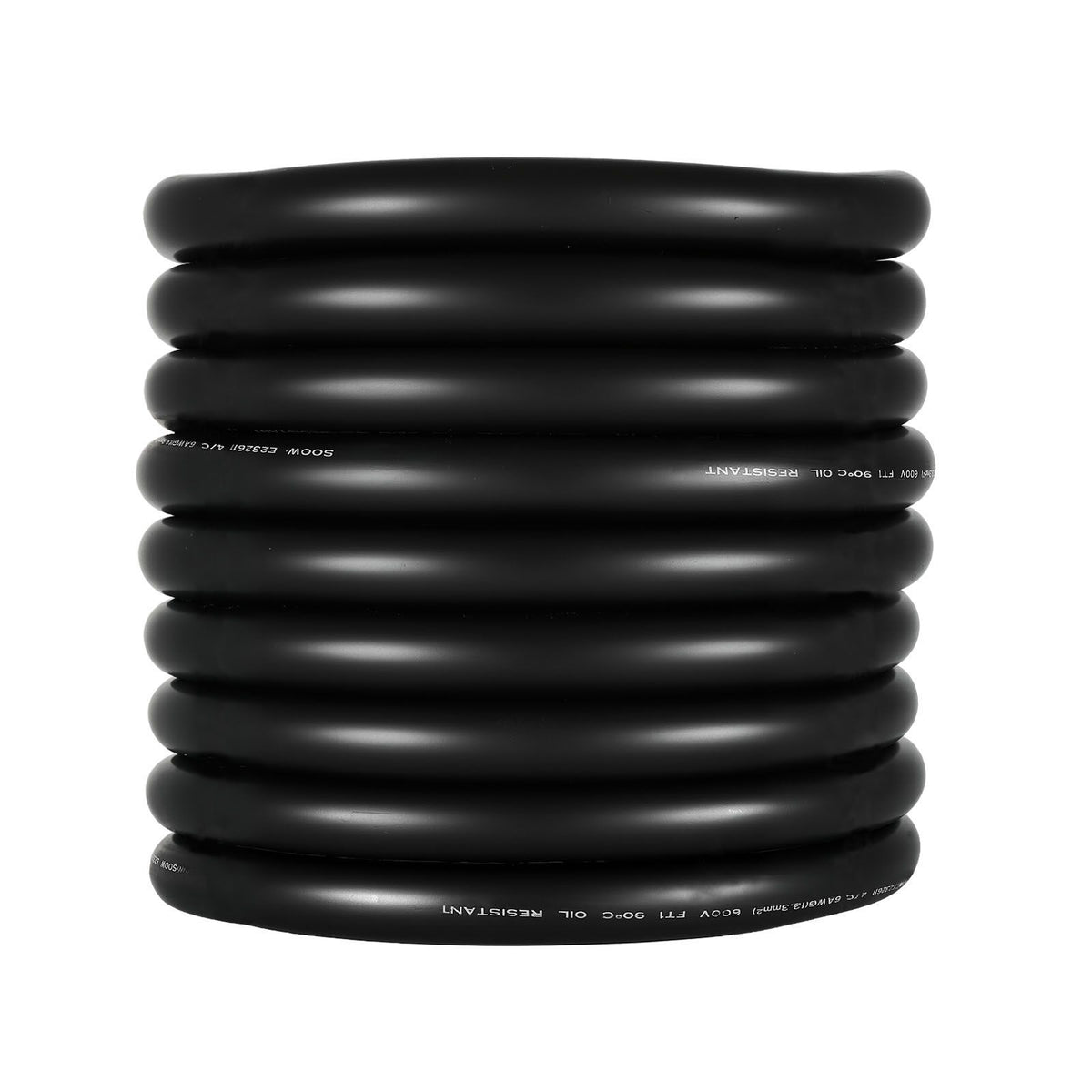 7.62 m 6AWG Portable Power Cable (4 Conductor), Heavy Duty 600V SOOW Electrical Power Cable, Industrial Grade Electric Wire, Premium CPE Rubber Jacket, Copper Extension Cord for Welder Machine