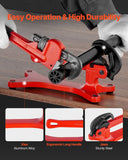 Exercise Benches: VEVOR Portable Pipe Vise, Lightweight Aluminum Pipe Vise with 1/8" to 1-1/2"  Clamping Capacity, Ideal for Onsite Plumbing Installation, Repair, and Maintenance