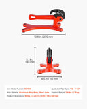 Exercise Benches: VEVOR Portable Pipe Vise, Lightweight Aluminum Pipe Vise with 1/8" to 1-1/2"  Clamping Capacity, Ideal for Onsite Plumbing Installation, Repair, and Maintenance