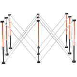 Work Benches: VEVOR Portable Folding Workstand 1267 x 665 mm Collapsible Work Stand 1135 kg