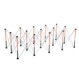 Work Benches: VEVOR Portable Folding Workstand 2455 x 1260 mm Collapsible Work Stand 2724 kg