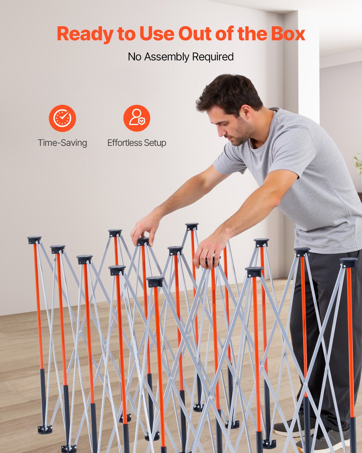 Work Benches: VEVOR Portable Folding Workstand 2455 x 1260 mm Collapsible Work Stand 2724 kg