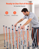 Work Benches: VEVOR Portable Folding Workstand 2455 x 1260 mm Collapsible Work Stand 2724 kg