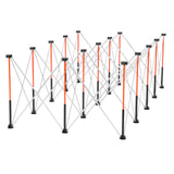 Work Benches: VEVOR Portable Folding Workstand 2455 x 1260 mm Collapsible Work Stand 2724 kg