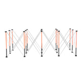 Work Benches: VEVOR Portable Folding Workstand 2455 x 1260 mm Collapsible Work Stand 2724 kg