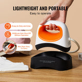 Coffee Machines & Accessories: VEVOR Hat Press Machine Mini Hat Heat Press for Caps 6.1 x 3.5 inch Plate White