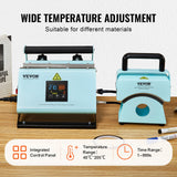Coffee Machines & Accessories: VEVOR 2 in 1 Tumbler and Hat Heat Press Machine Heat Machine for Caps Hats Mugs