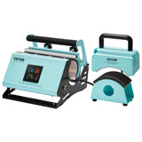 Coffee Machines & Accessories: VEVOR 2 in 1 Tumbler and Hat Heat Press Machine Heat Machine for Caps Hats Mugs