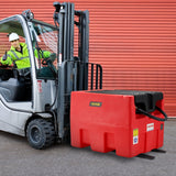 Fuel & Exhaust: VEVOR Portable Diesel & Gasoline Tank, 182L, 10.6 GPM Flow Rate, Diesel Fuel Tank with Electric Transfer Pump, 4 m Hose, Auto Fueling Nozzle, Diesel Transfer Tank for Easy Fuel Transportation, Red