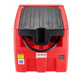Fuel & Exhaust: VEVOR Portable Diesel & Gasoline Tank, 182L, 10.6 GPM Flow Rate, Diesel Fuel Tank with Electric Transfer Pump, 4 m Hose, Auto Fueling Nozzle, Diesel Transfer Tank for Easy Fuel Transportation, Red