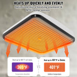 Men's Tops & T-shirts: VEVOR Heat Press 12 x 10 in Portable Easy Press Sublimation Transfer DIY T-shirt