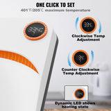 Men's Tops & T-shirts: VEVOR Heat Press 9 x 9 in Portable Easy Press Sublimation Transfer DIY T-shirt