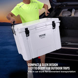 Food Storage: VEVOR Insulated Portable Cooler, 65 qt, Holds 65 Cans, Ice Retention Hard Cooler with Heavy Duty Handle, Ice Chest Lunch Box for Camping, Beach, Picnic, Travel, Outdoor, Keeps Ice for up to 6 Days