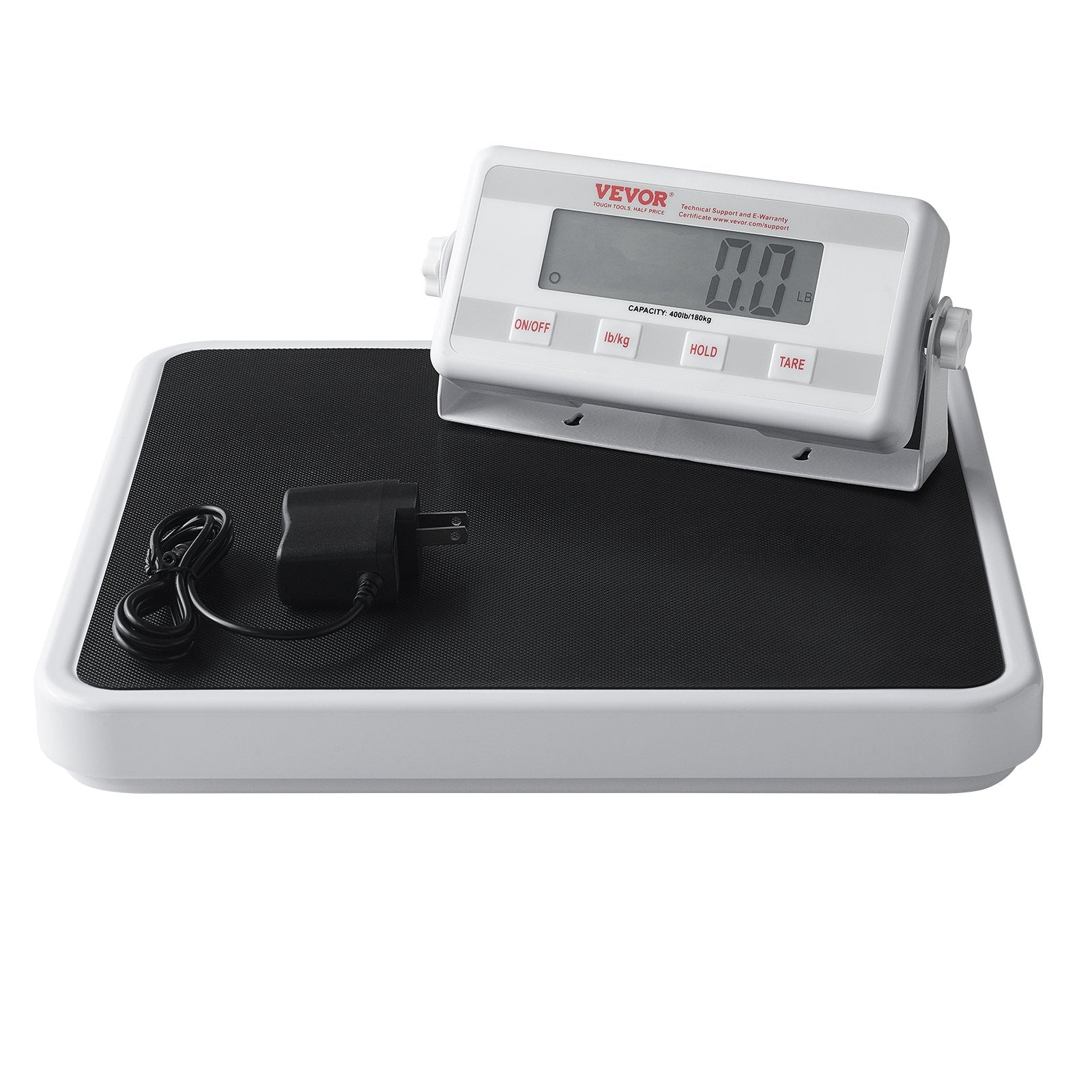 Bathroom Scales: VEVOR Portable Medical Scale, Professional Digital Physician Scale for Weighing - with Anti-Slip Mat, 2 Units (kg/lb), Hold & Tare Function, 400LBS Capacity Physician Wight Scale for Gym Home Hospital
