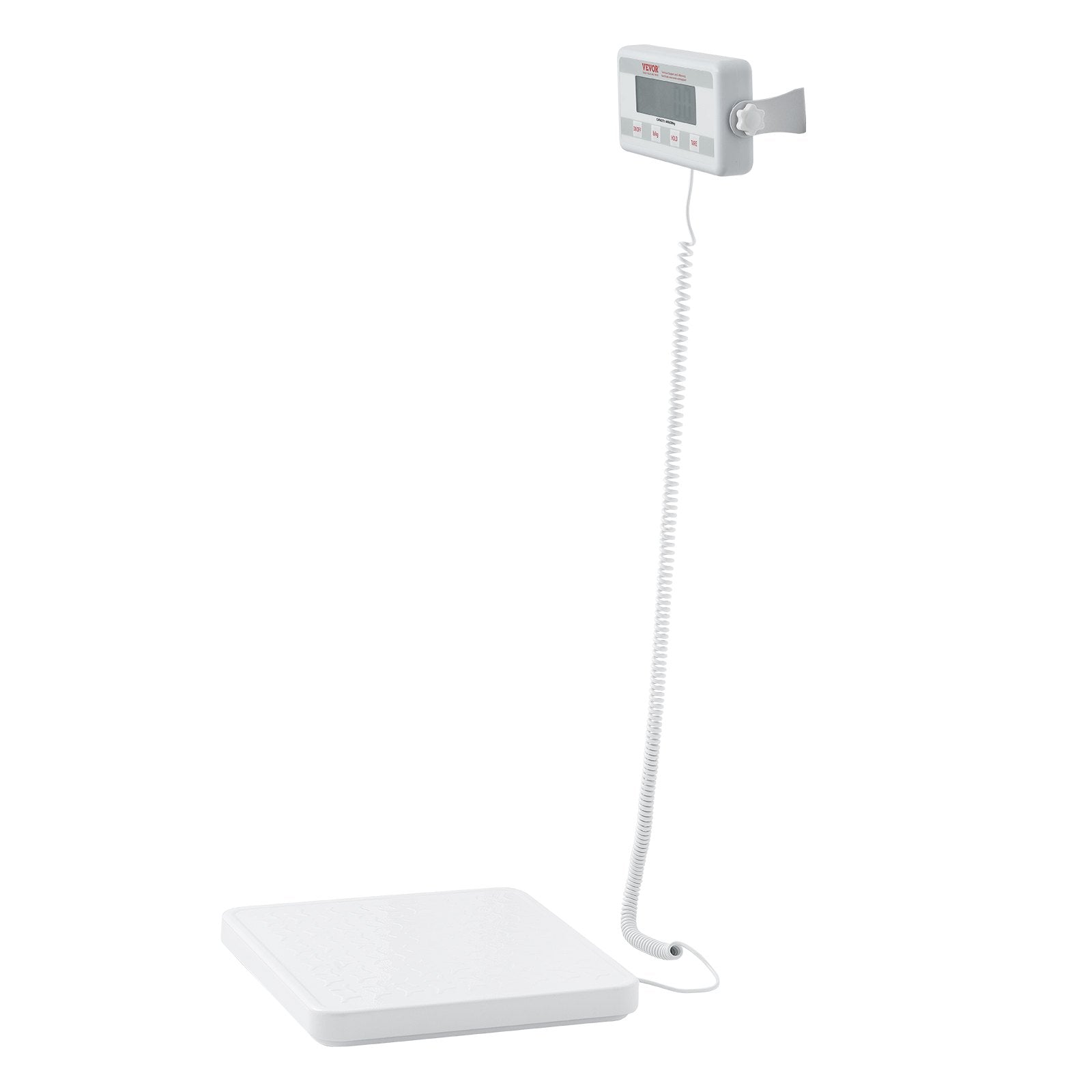 Bathroom Scales: VEVOR Portable Medical Scale, Professional Digital Physician Scale for Weighing - with Anti-slip Platform, 2 Units, Hold & Tare Function, 440LBS Capacity Physician Weight Scale for Gyms Homes Hospital