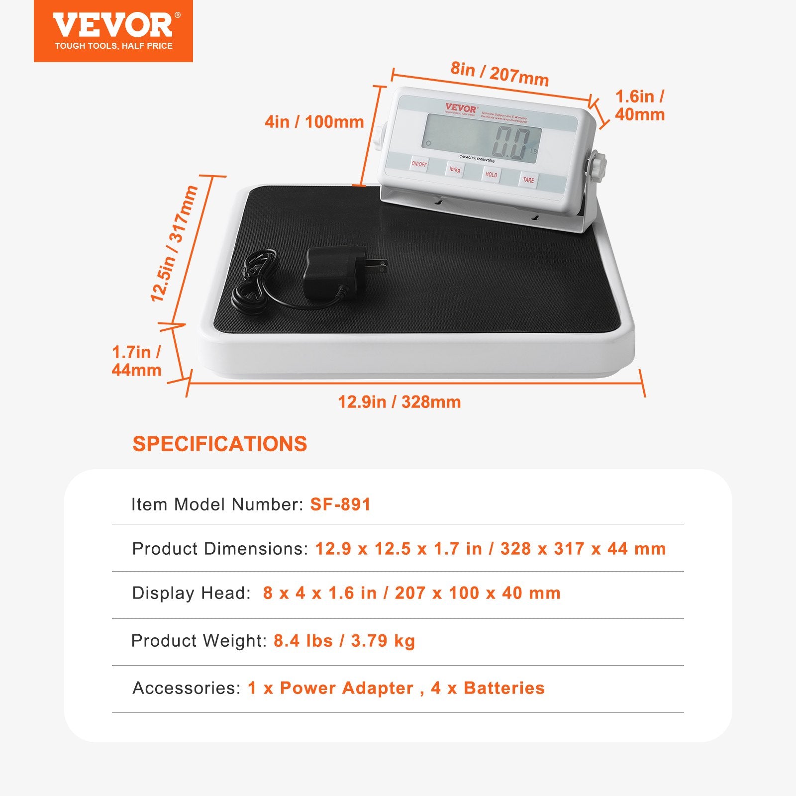 Treadmills: VEVOR Portable Medical Scale Digital Physician Weight Scale Anti-Slip Mat 550LBS