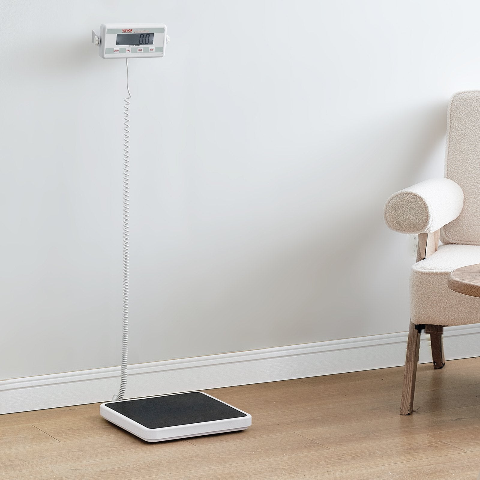 Treadmills: VEVOR Portable Medical Scale Digital Physician Weight Scale Anti-Slip Mat 550LBS