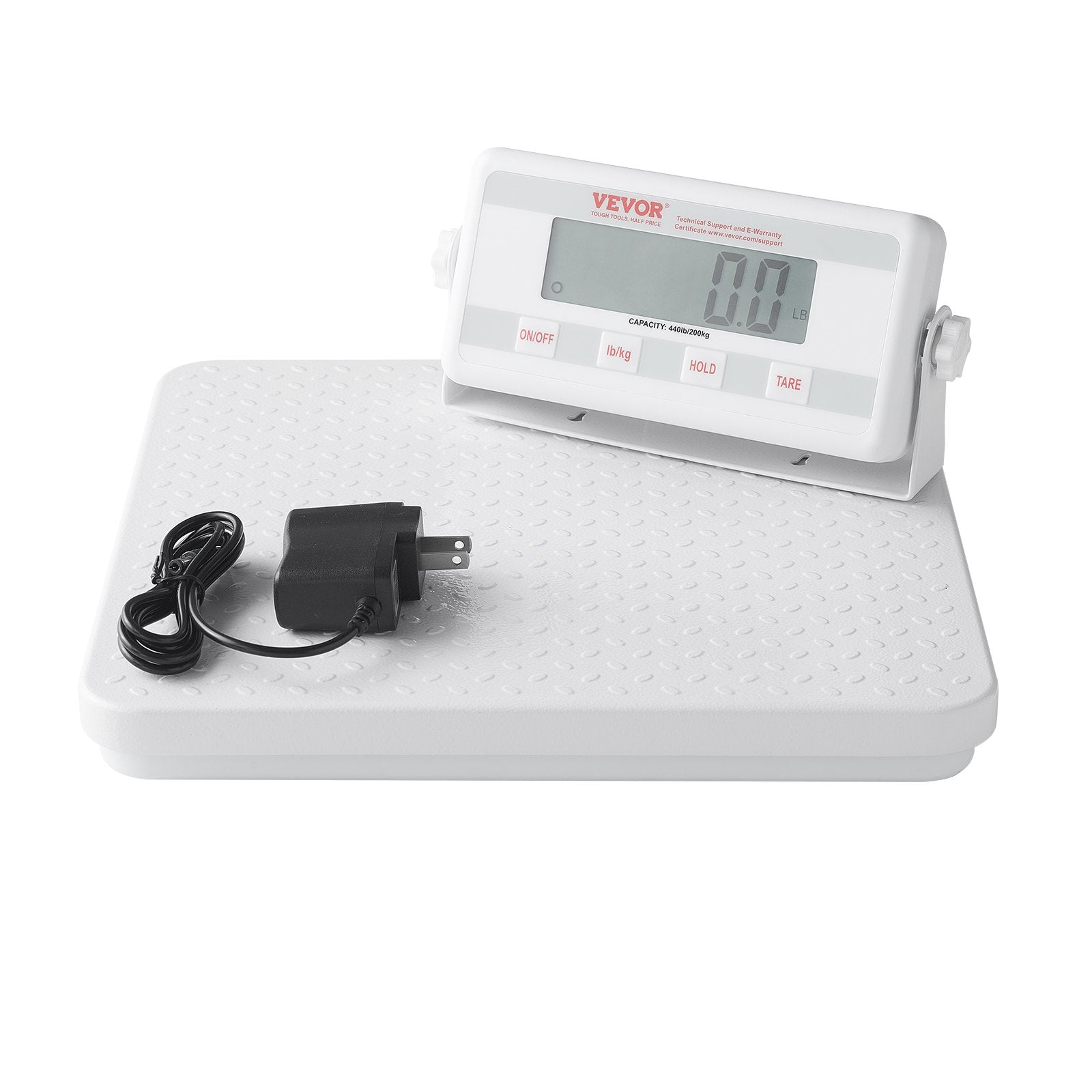 Bathroom Scales: VEVOR Portable Medical Scale, Professional Physician Scale for Weighing - with Anti-slip Platform, 2 Units, Hold & Tare Function, Digital Physician Weight Scale for Gym Home Hospital, 440LBS Capacity