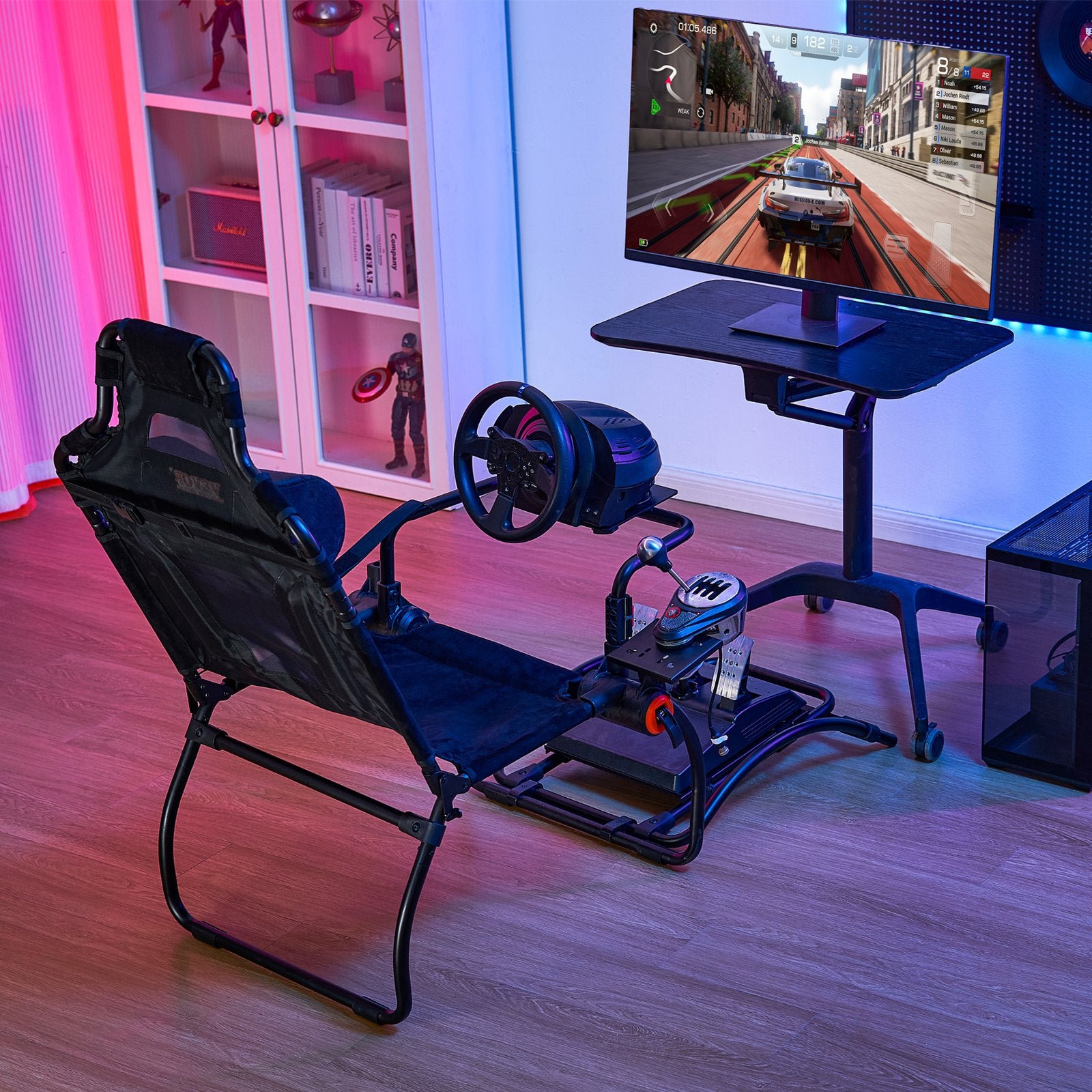 Awnings: VEVOR Racing Wheel Stand Foldable for Logitech G923/G920/G29 Compact