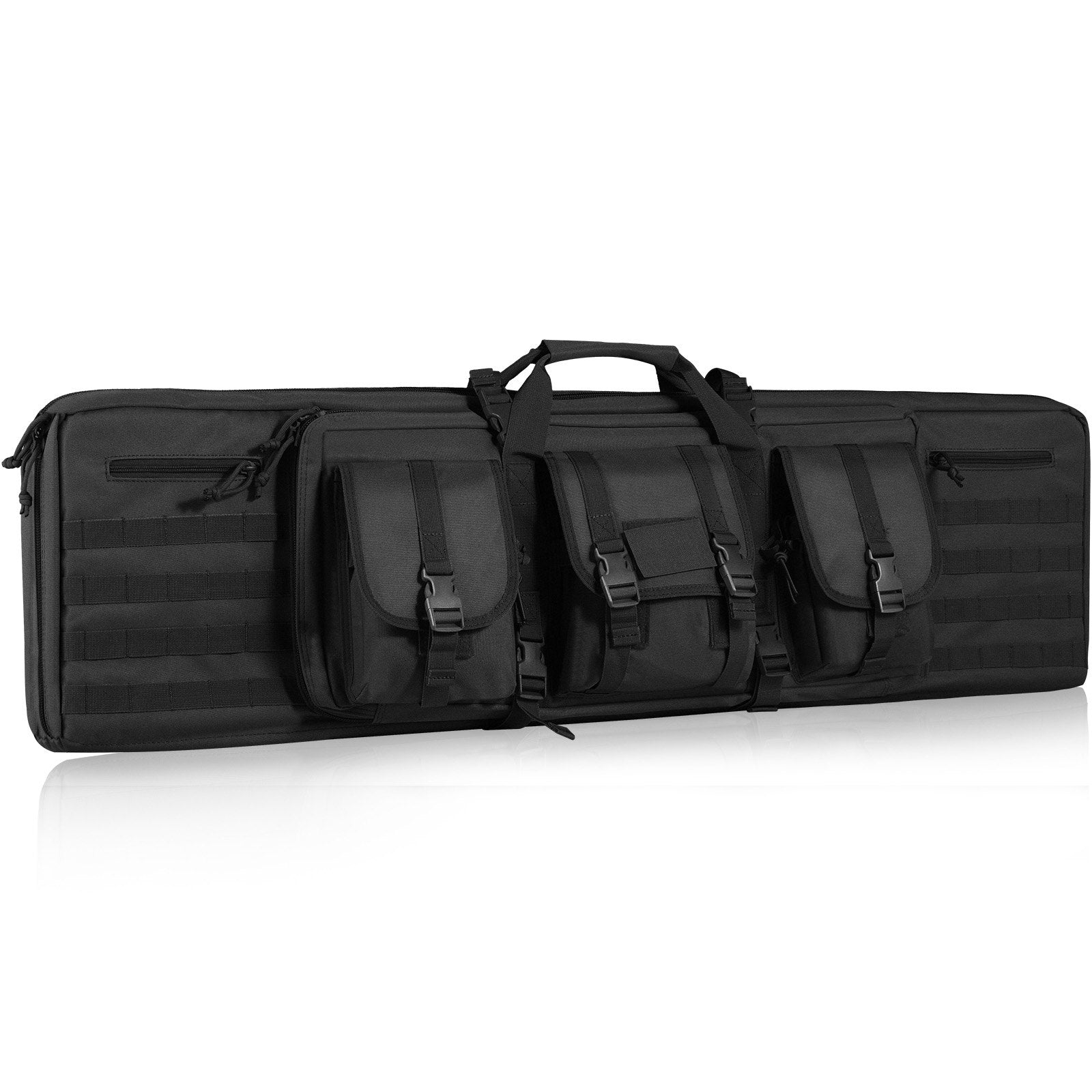 Camp Safety Equipment: VEVOR Rifle Bag 42 inch Tactical Double Long Gun Bag for 2 Rifles & 2 Pistols