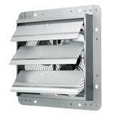 Desktops & Accessories: VEVOR Shutter Exhaust Fan, 356 mm High-speed 1400RPM 994 CFM, Aluminum Wall Mount Attic Fan with AC-motor, Ventilation and Cooling for Greenhouses, Garages, Sheds, Shops