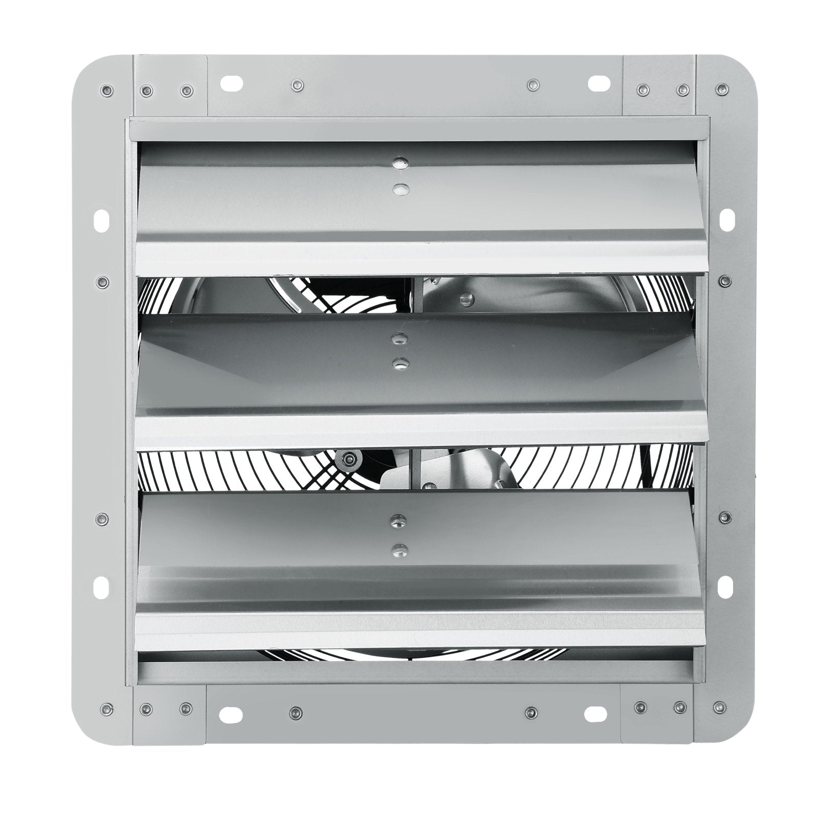Desktops & Accessories: VEVOR Shutter Exhaust Fan, 356 mm High-speed 1400RPM 994 CFM, Aluminum Wall Mount Attic Fan with AC-motor, Ventilation and Cooling for Greenhouses, Garages, Sheds, Shops