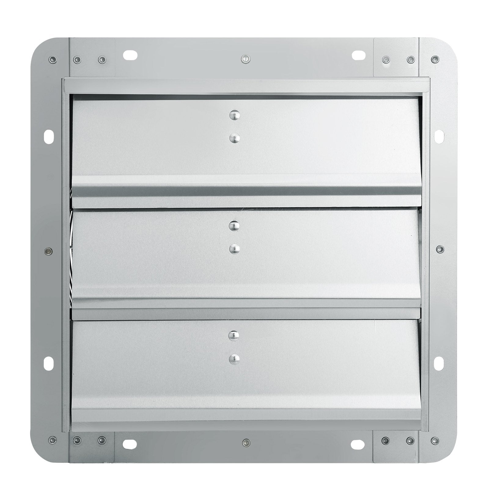 Desktops & Accessories: VEVOR Shutter Exhaust Fan, 254 mm High-speed 1400RPM 753 CFM, Aluminum Wall Mount Attic Fan with AC-motor, Ventilation and Cooling for Greenhouses, Garages, Sheds, Shops