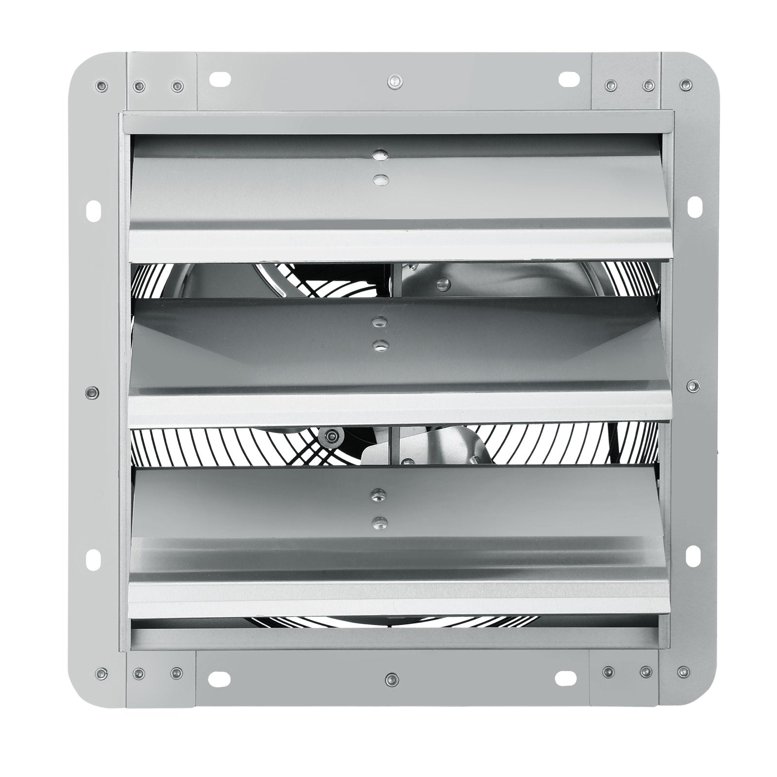 Desktops & Accessories: VEVOR Shutter Exhaust Fan, 254 mm High-speed 1400RPM 753 CFM, Aluminum Wall Mount Attic Fan with AC-motor, Ventilation and Cooling for Greenhouses, Garages, Sheds, Shops