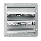 Desktops & Accessories: VEVOR Shutter Exhaust Fan, 254 mm High-speed 1400RPM 753 CFM, Aluminum Wall Mount Attic Fan with AC-motor, Ventilation and Cooling for Greenhouses, Garages, Sheds, Shops