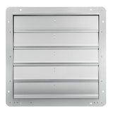 Desktops & Accessories: VEVOR Shutter Exhaust Fan, 610 mm High-speed 1400RPM 2892 CFM, Aluminum Wall Mount Attic Fan with AC-motor, Ventilation and Cooling for Greenhouses, Garages, Sheds, Shops
