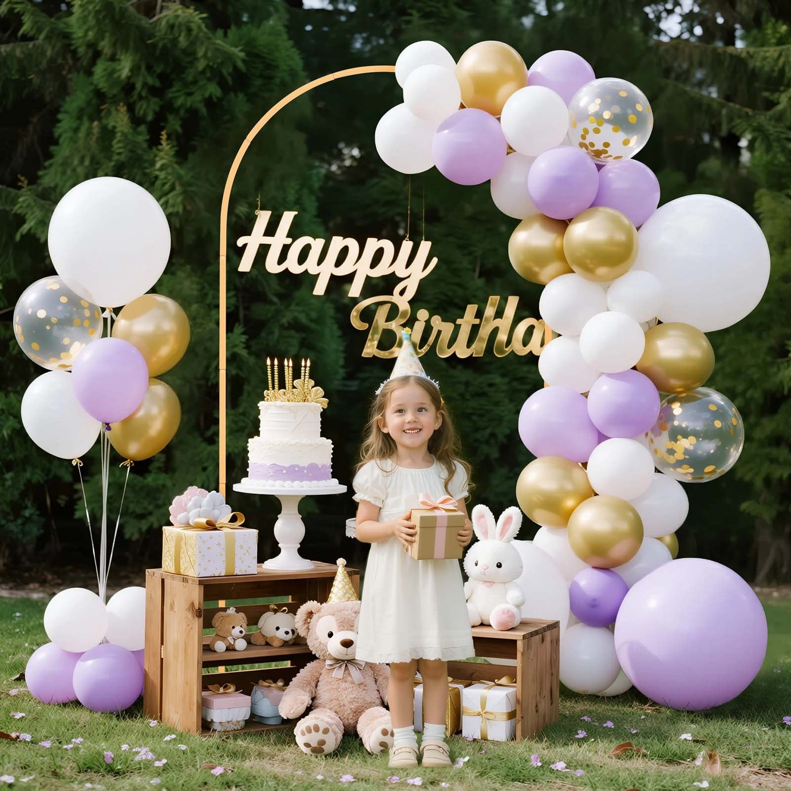 Bath Caddies: VEVOR Arch Backdrop Stand, 2 x 1 m, Stable Structure, Easy Assembly, 1 Set Gold Metal Arch Backdrop Stand for Wedding, Birthday Party, Graduation, Holiday Celebration, and Ceremony Decoration