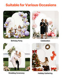 Bath Caddies: VEVOR Arch Backdrop Stand, Set of 2, 2.2 m and 1.8 m, Stable Structure, Easy Assembly, Gold Metal Arch Backdrop Stand with Cover for Wedding, Birthday Party, Celebration, and Ceremony Decoration