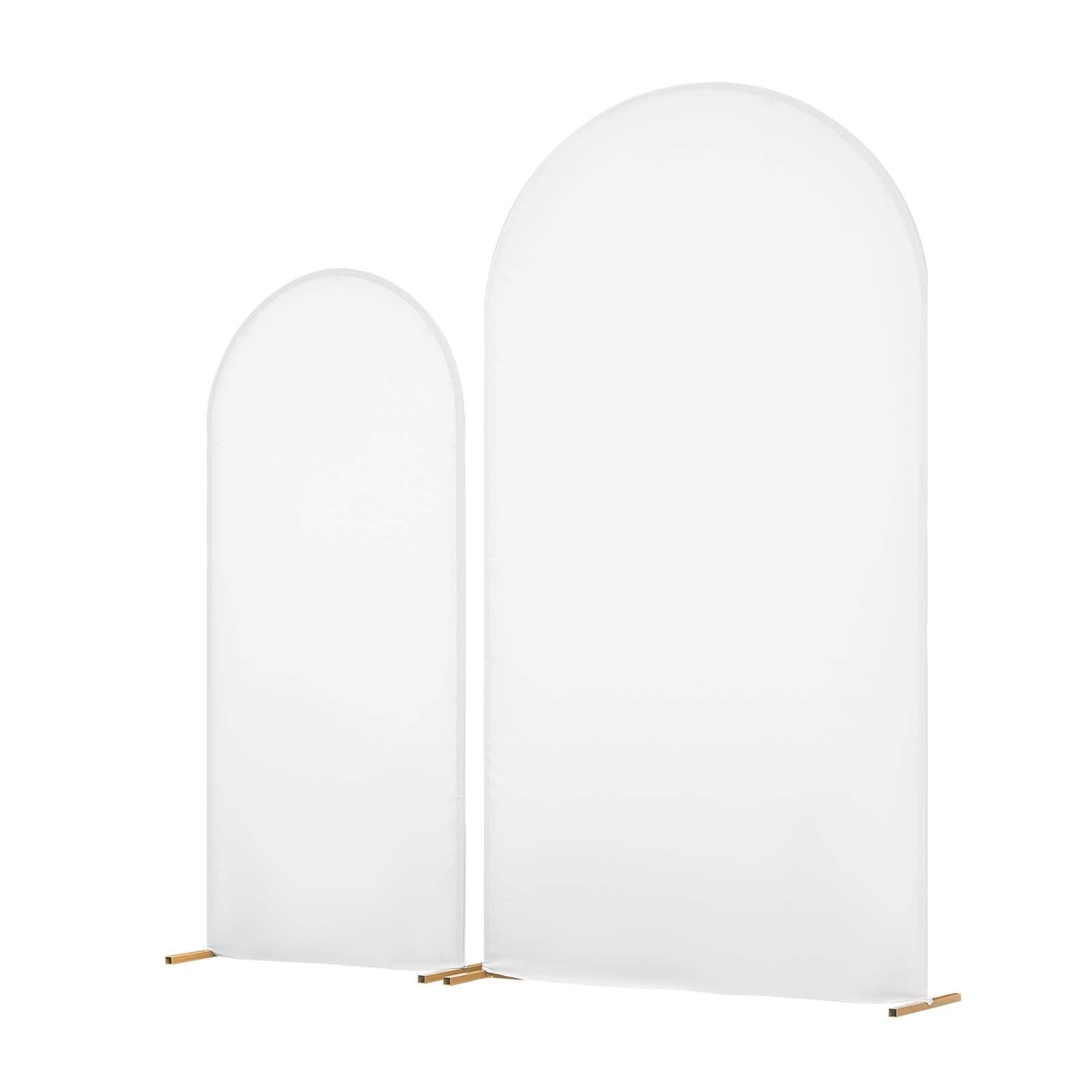 Bath Caddies: VEVOR Arch Backdrop Stand, Set of 2, 2.2 m and 1.8 m, Stable Structure, Easy Assembly, Gold Metal Arch Backdrop Stand with Cover for Wedding, Birthday Party, Celebration, and Ceremony Decoration
