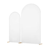 Bath Caddies: VEVOR Arch Backdrop Stand, Set of 2, 2.2 m and 1.8 m, Stable Structure, Easy Assembly, Gold Metal Arch Backdrop Stand with Cover for Wedding, Birthday Party, Celebration, and Ceremony Decoration