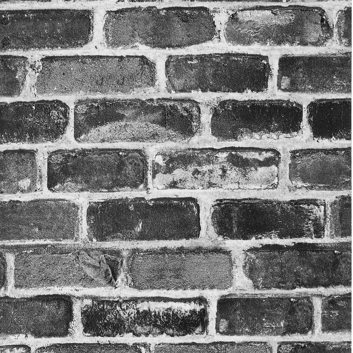 Peel and Stick Wallpaper, 45cm x 10m Contact Paper Gray Brick Waterpoof Self Adhesive, Easy to Clean & Peel Wall Decorative Vinyl Roll for Bedroom Kitchen Office Bathroom Desk