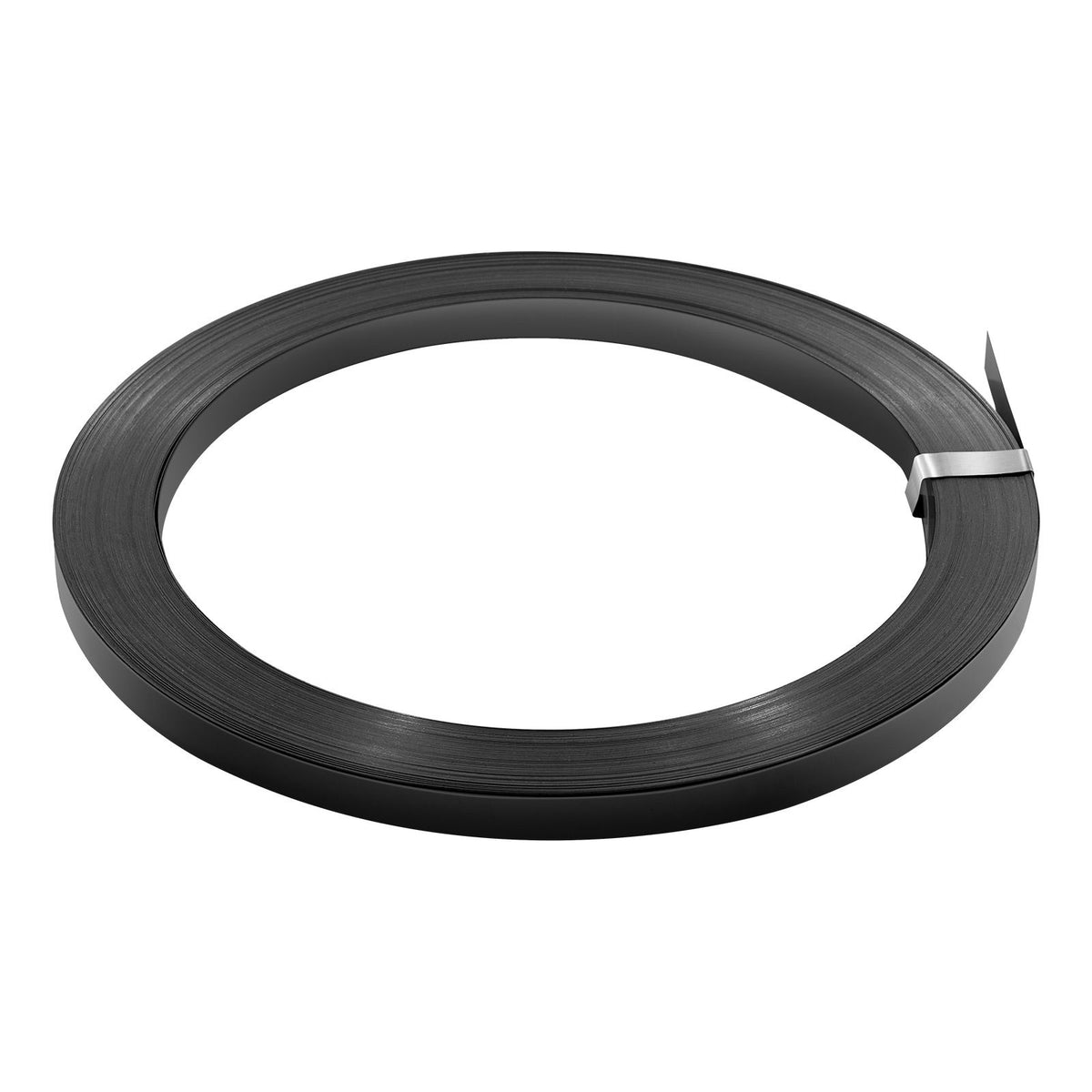 Steel Strapping Coil, 19 mm x 0.55 mm x 91 m, Metal Strapping Banding Roll Withstands Harsh Environment, 775.6 kg Break Strength, Heavy Duty Banding Pallet Strap Coil for Pallet Packing