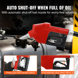 Fuel & Exhaust: VEVOR Fuel Transfer Pump, 12V DC, 10 GPM, 8 m Lift, Portable Electric Diesel Transfer Extractor Pump Kit with Automatic Shut-off Nozzle, Delivery & Suction Hose for Diesel, Kerosene, Transformer Oil