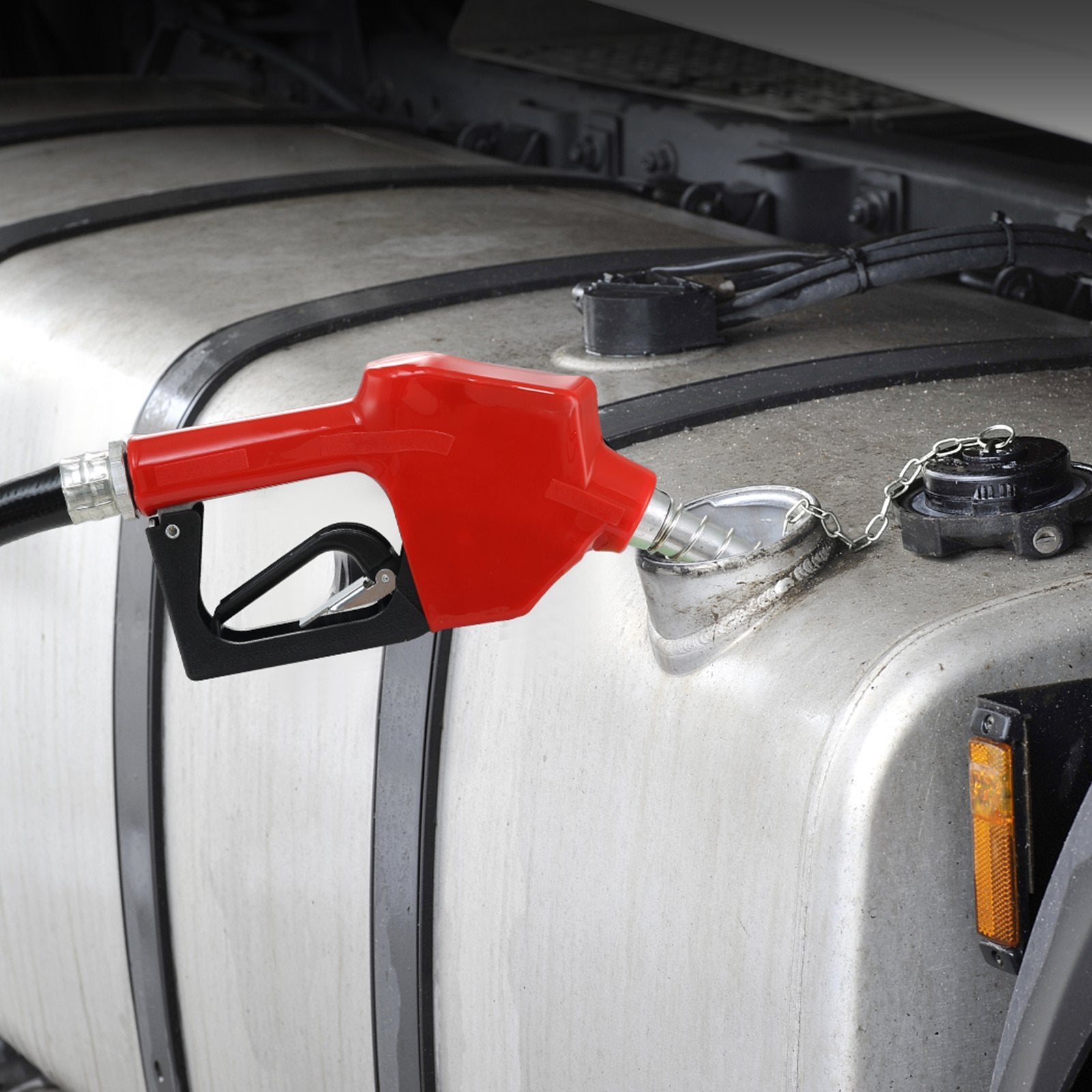 Fuel & Exhaust: VEVOR Fuel Transfer Pump, 12V DC, 10 GPM, 8 m Lift, Portable Electric Diesel Transfer Extractor Pump Kit with Automatic Shut-off Nozzle, Delivery & Suction Hose for Diesel, Kerosene, Transformer Oil