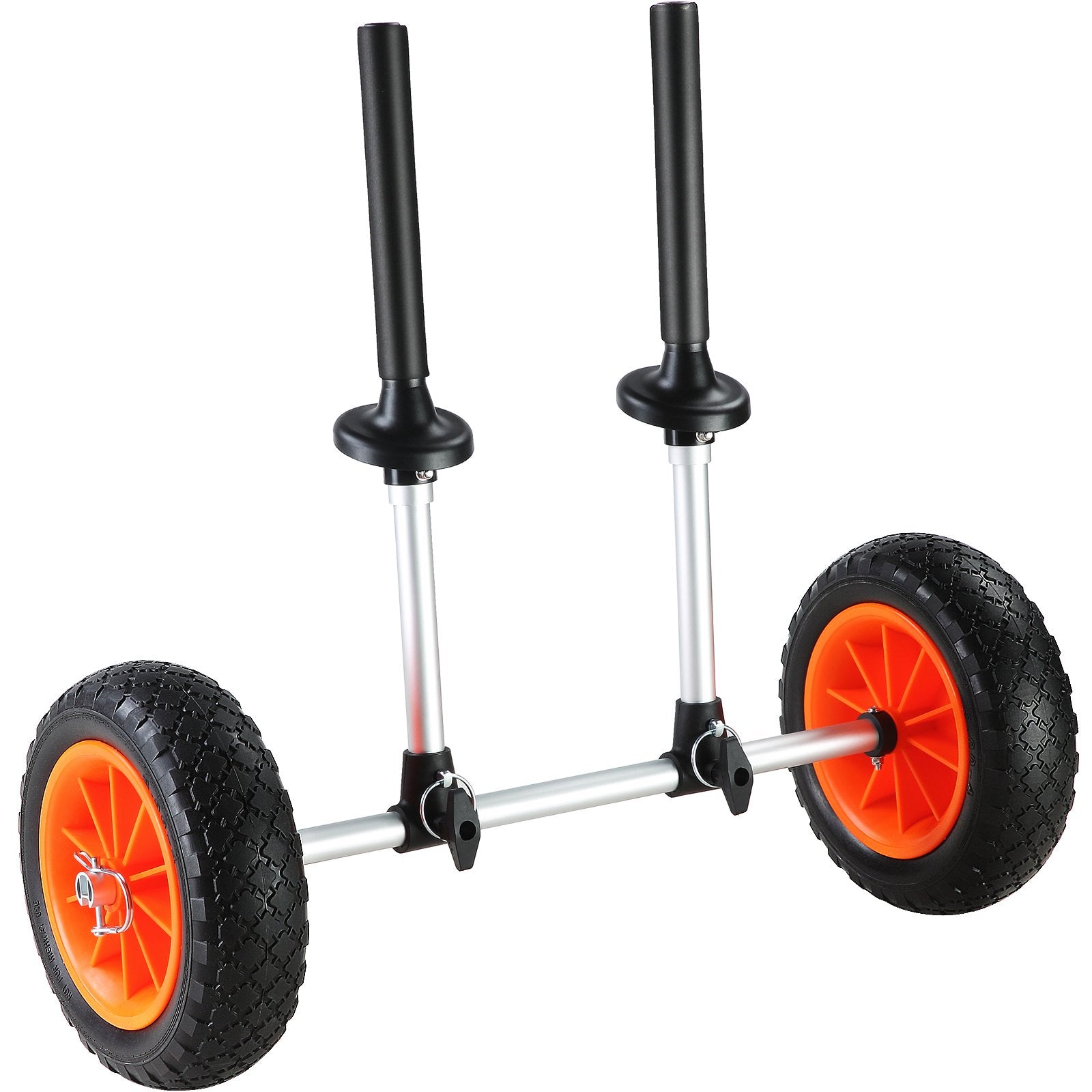 Boating Accessories: VEVOR Adjustable Kayak Cart Canoe Boat Carrier 280lbs Load with 10'' Solid Tires