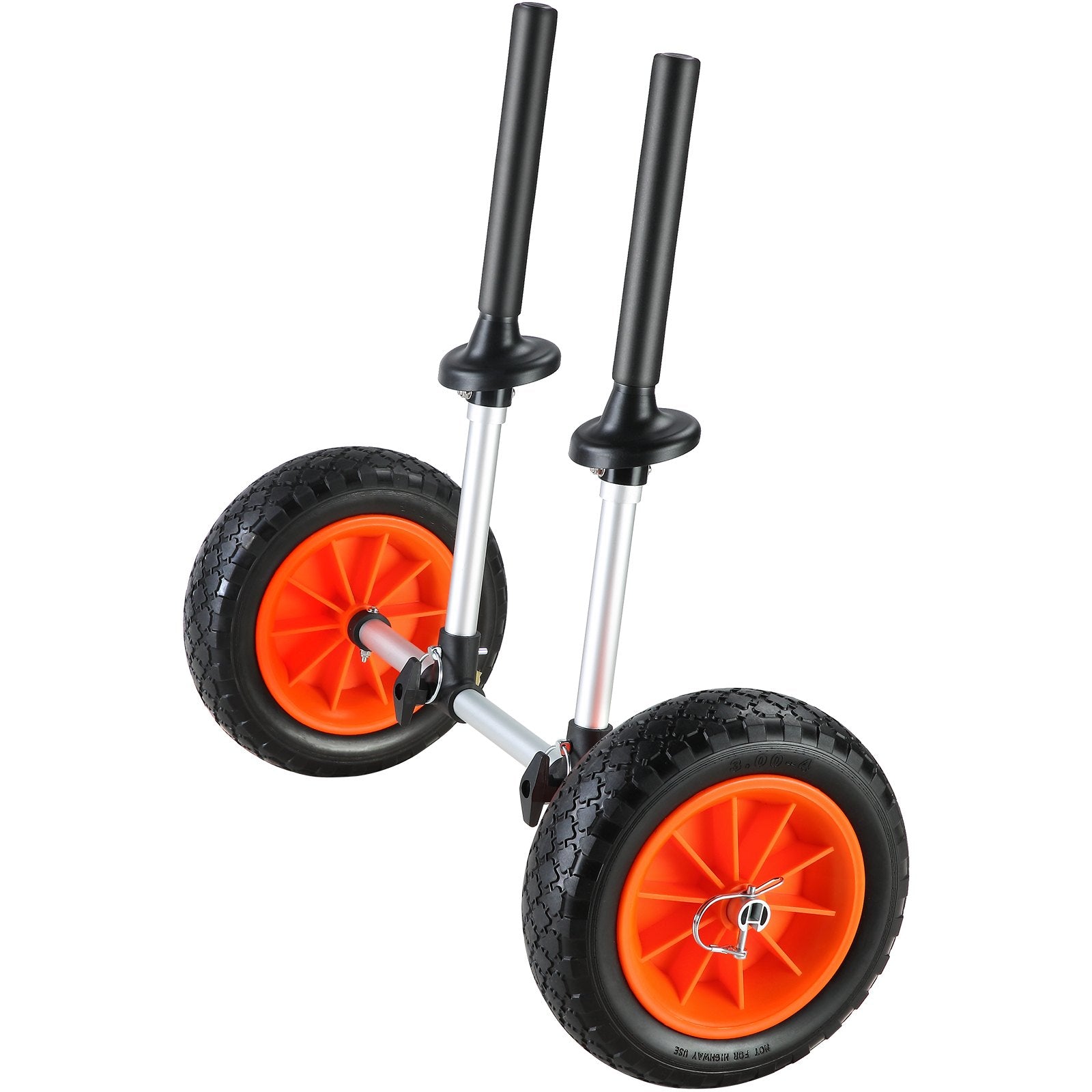 Boating Accessories: VEVOR Adjustable Kayak Cart Canoe Boat Carrier 280lbs Load with 10'' Solid Tires