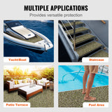Boating Accessories: VEVOR Boat Flooring, EVA Foam Boat Decking 94.5" x 23.6", Non-Slip Self-Adhesive Flooring, 31.1sq.ft 2 Rolls of Marine Carpet for Boats, Yacht, Pontoon, Kayak Decking