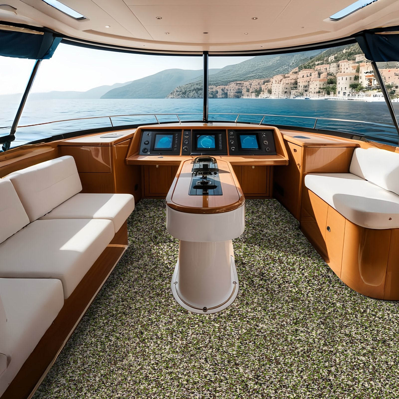 Boating Accessories: VEVOR Boat Flooring, EVA Foam Boat Decking 94.5" x 35.4", Non-Slip Self-Adhesive Flooring, 23.2 sq.ft Marine Carpet for Boats, Yacht, Pontoon, Kayak Decking
