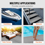 Boating Accessories: VEVOR Boat Flooring, EVA Foam Boat Decking 94.5" x 35.4", Non-Slip Self-Adhesive Flooring, 23.2 sq.ft Marine Carpet for Boats, Yacht, Pontoon, Kayak Decking