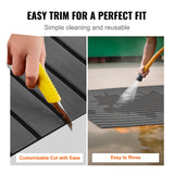Boating Accessories: VEVOR Boat Flooring, EVA Foam Boat Decking 94.5" x 23.6", Non-Slip Self-Adhesive Flooring, 15.5 sq.ft Marine Carpet for Boats, Yacht, Pontoon, Kayak Decking