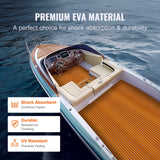 Boating Accessories: VEVOR Boat Flooring, EVA Foam Boat Decking 94.5" x 46", Non-Slip Self-Adhesive Flooring, 29.9 sq.ft Marine Carpet for Boats, Yacht, Pontoon, Kayak Decking