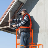 Beds & Bed Frames: VEVOR Forklift Safety Cage Work Platform 43X45in 1400lbs w/ Wheels for Aerial